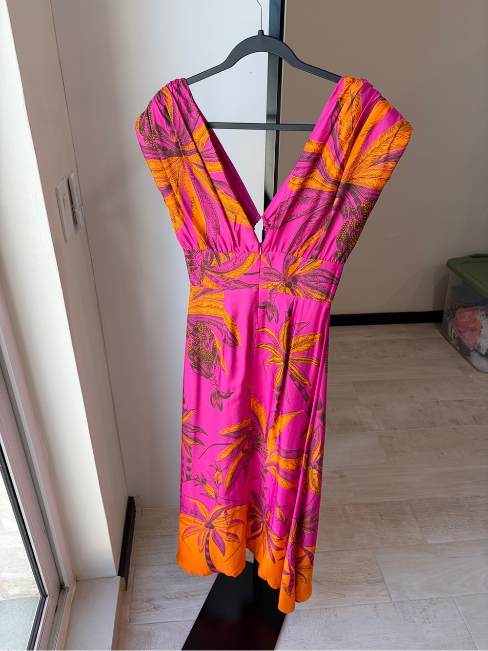 Farm Rio: Pink Beach Forest Maxi Dress - Picture 11 of 12